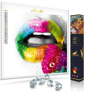 Diamond Painting - Sweet Kissed Lips