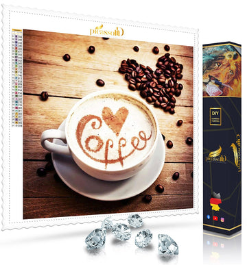 Diamond Painting - Kaffee Liebe