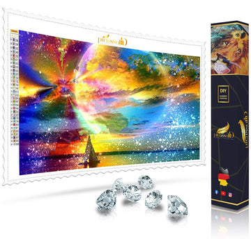 Diamond Painting - Sonnenuntergang auf der Venus