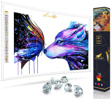 Diamond Painting - Galaxien der Tiere 50x70cm