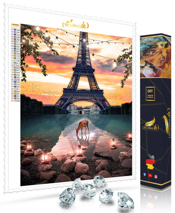 Diamond Painting - Sagenhafter Eifelturm 50x65 cm