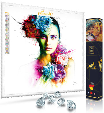 Diamond Painting - Selbst ist die Frau 50x50 cm