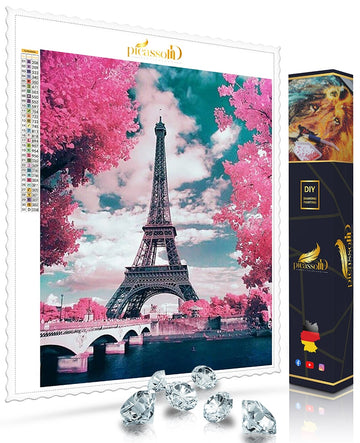 Diamond Painting - Liebesstadt Paris 50x60 cm