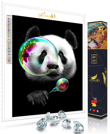 Diamond Painting - Verspielter Panda 40x55 cm