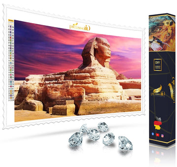 Diamond Painting - Die Sphinx 45x75 cm