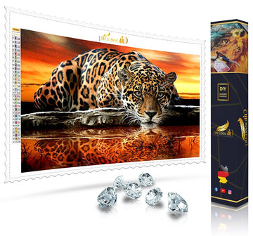 Diamond Painting - Königin der Savanne 50x60 cm