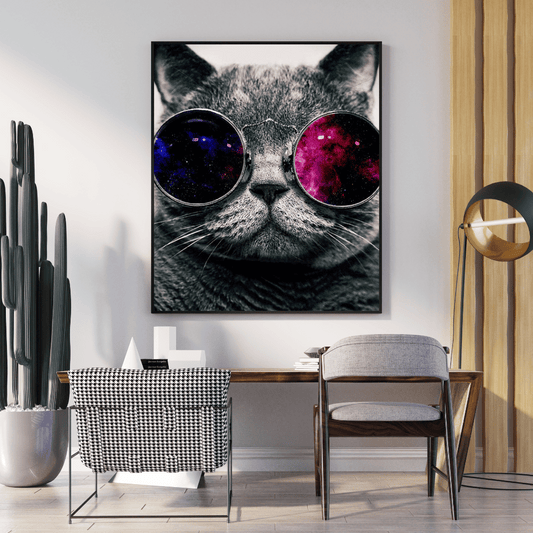 Diamond Painting - Coole Katze