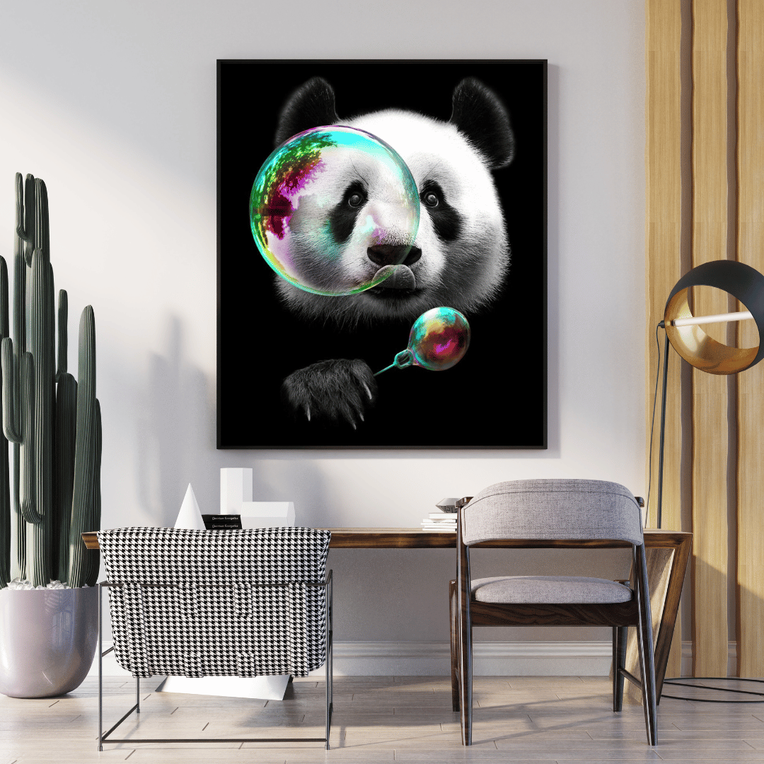 Diamond Painting - Verspielter Panda 40x55 cm