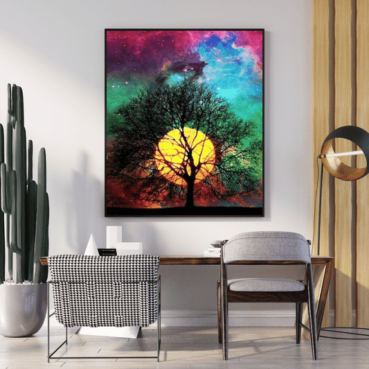 Diamond Painting - Mystischer Baum