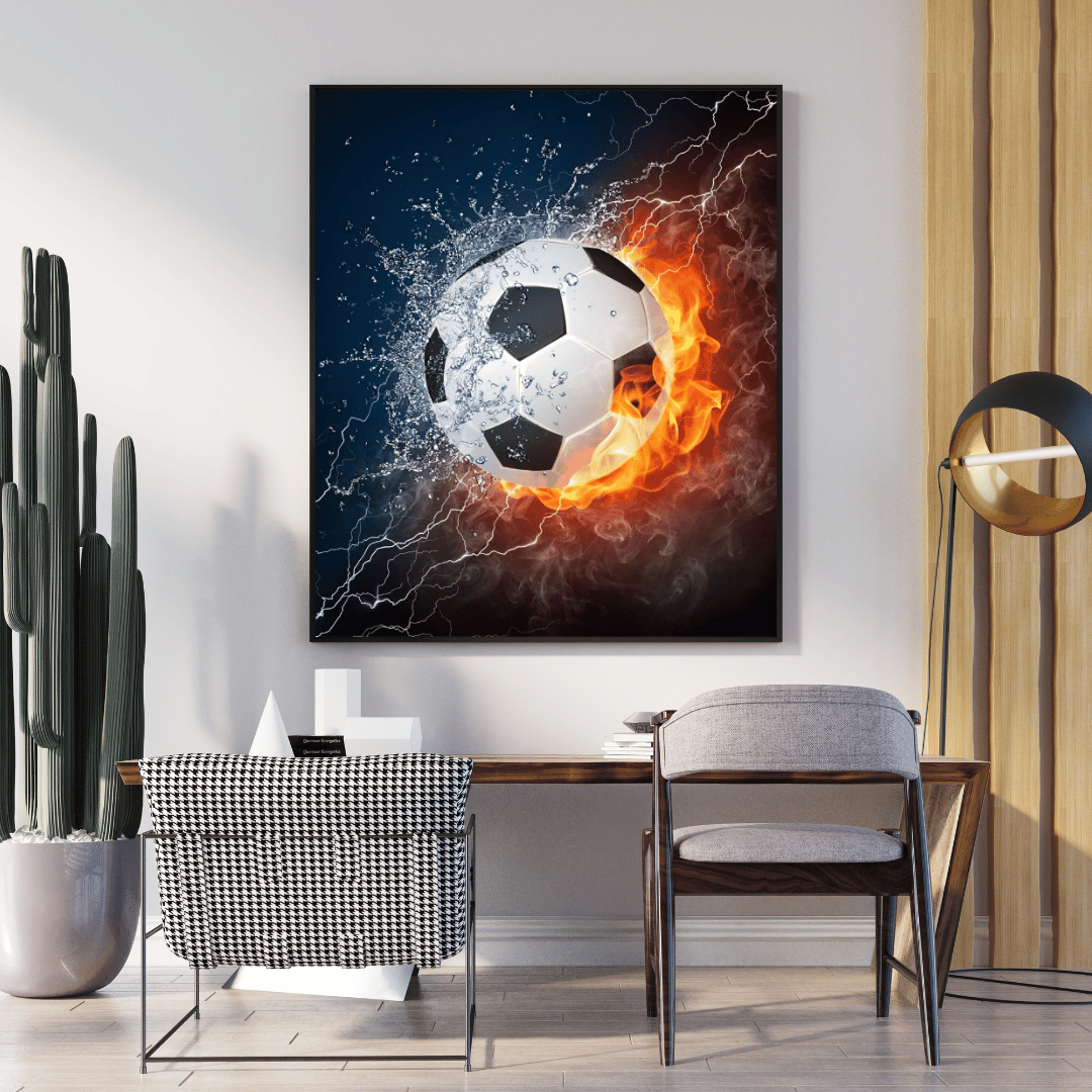 Diamond Painting - Feuerball