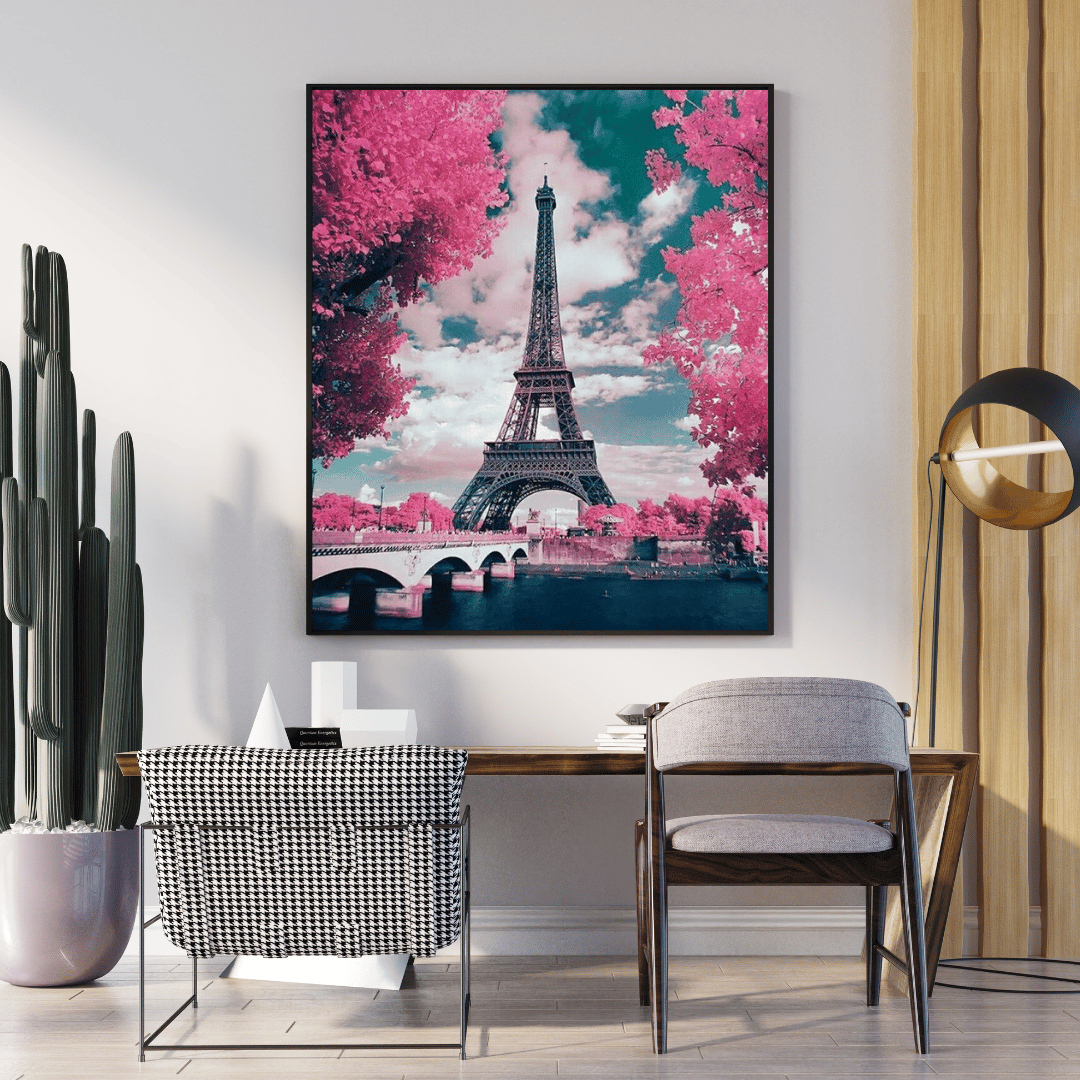 Diamond Painting - Liebesstadt Paris 50x60 cm