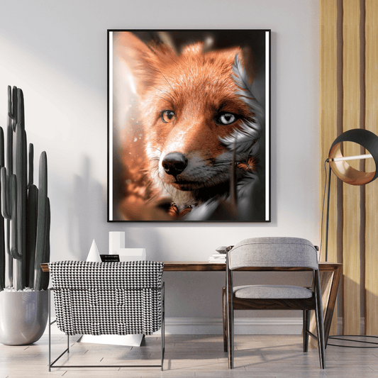 Diamond Painting - Fuchs der vielen Farben 50x65 cm