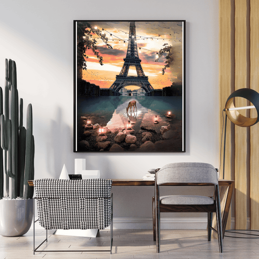 Diamond Painting - Sagenhafter Eifelturm 50x65 cm