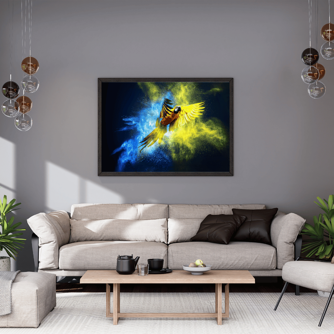 Diamond Painting - Begegnung der besonderen Art 50x50 cm