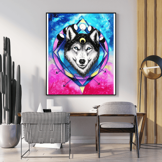Diamond Painting - Wolf Spirit 50x65 cm