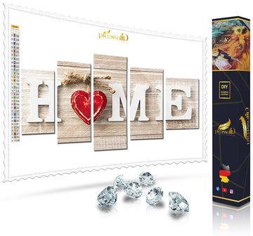 Diamond Painting - XXL-Home sweet Home